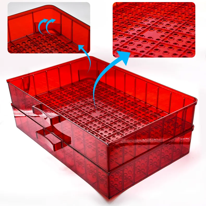 Close-up of aquarium dry and wet separation box