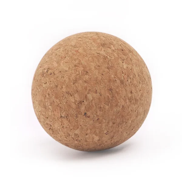 Cork yoga ball