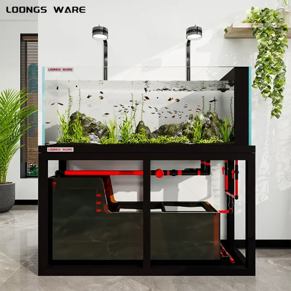 LZ-3000 Heavy-Duty Aluminum Aquarium Tank with Anti-Corrosion Frame - Image 9
