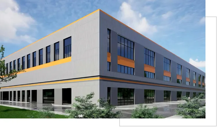 LOONGS WARE modern company office building exterior view